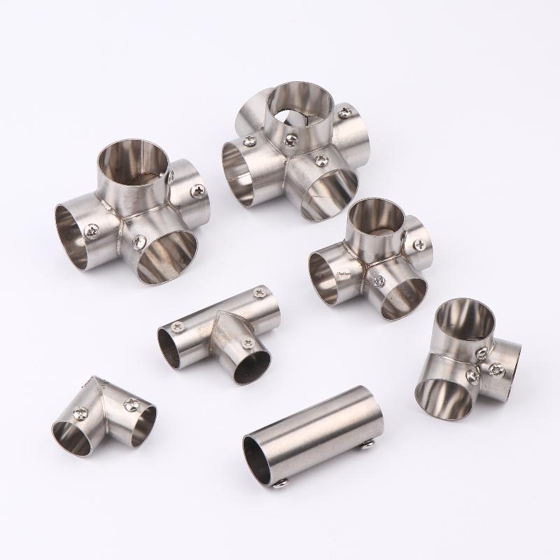 1 шт. Морская яхта Док Тент Труба Аксессуары Труба из нержавеющей стали Соединитель трубы Поручень лодки Фитинг для рейлинга Тройник Колено