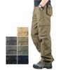 Мужские комбинезоны Outdoor Straight Multi-Pocket Cargo Pants Casual Wear Resistance Multi-Pocket Military Tactical Pants