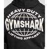 Gymshark Толстовка с капюшоном Heavy Duty Apparel черного цвета A7a4s Bb2j