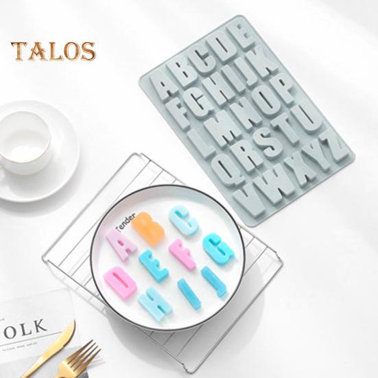 Антипригарная силиконовая форма для шоколадного торта с 26 буквами, DIY высокотемпературная устойчивая форма для торта, инструмент для выпечки