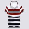 Men 'S Summer Short Sleeve T -Shirt Lapel Fashion Casual T -Shirt Large Size Half Sleeve