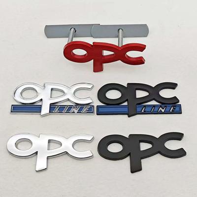 Эмблема OPC Line Значок на решетку радиатора Наклейки на заднюю часть Логотип Для Astra G H J K F Corsa D Zafira B Insignia Mokka Regal Аксессуары