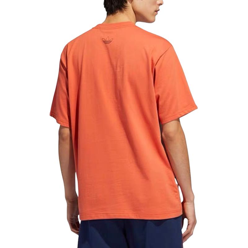 adidas Мужские футболки Originals с круглым вырезом, умеренного прямого кроя DV3286