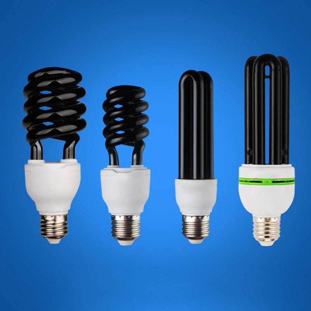 13-40W Spiral LED Light AC 220V Violet Lamps New CFL Bulb  Breeding