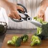 Сверхмощные кухонные ножницы, острые кухонные ножницы, универсальные ножницы из нержавеющей стали, кухонные ножницы для курицы, птицы, рыбы, мяса