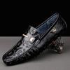 Новые мужские классические оксфорды на плоской подошве, деловая повседневная кожаная обувь, лоферы, свадебные туфли, мокасины в итальянском стиле, обувь для вождения