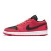 Air Jordan 1 Low Siren Красные женские кроссовки Черно-белые DC0774-600