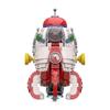 Building Block Kit Anime Pikmin Captain Olimar Dolphin Delivery Ship Space Rocket Freight Aircraft Brick Model Toy Kid Gift