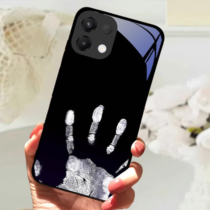 Чехол для OPPO K13 5G Крутой Лев Волк Закаленное Стекло Задняя Крышка Для OPPO K13 OPPOK13 Чехол Для Телефона Защитный Чехол K 13 Fundas Capa