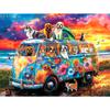5d DIY Diamond Painting Cross Stitch Cute Animal Bus Diamond Embroidery Mosaic Full Round Drill Home Decor Arts