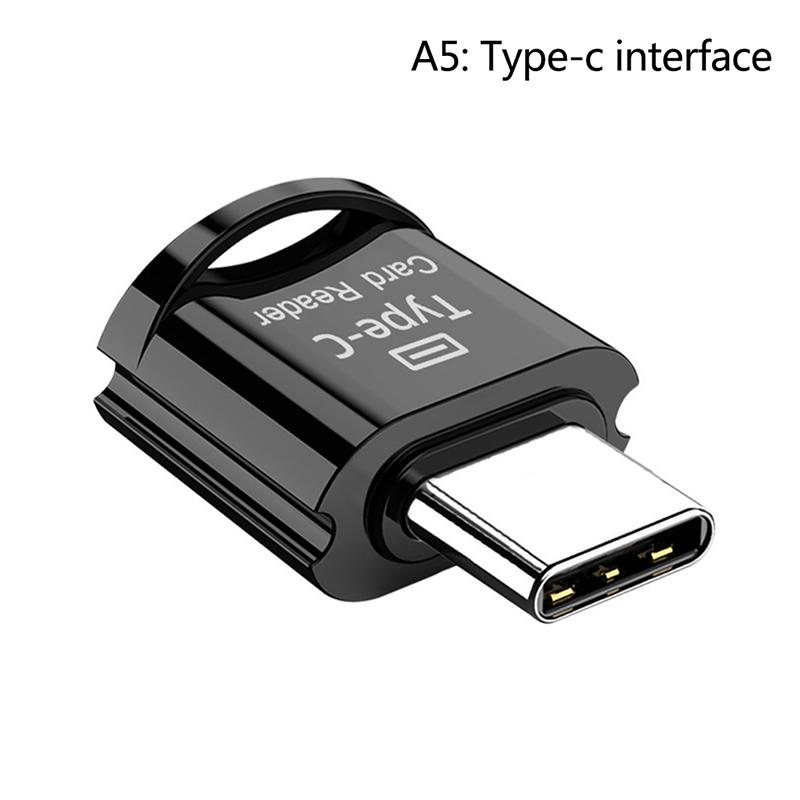 Высокоскоростное устройство считывания карт памяти Micro-USB/Type-C Tf Micro-Sd Otg