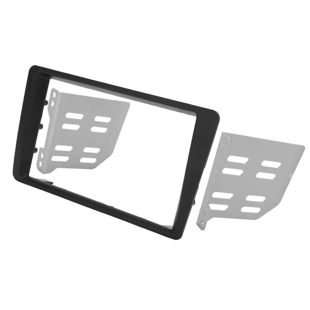 2Din Radio Stereo Fascia Dash Frame Trim Replacement for Honda Civic LHD 2001 2005