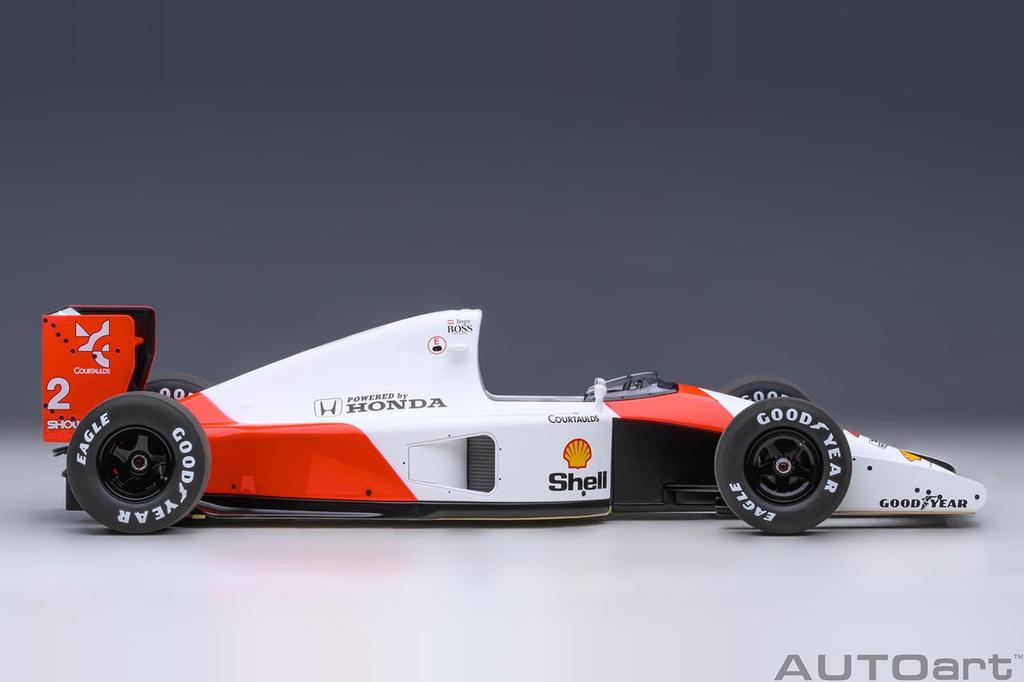 AUTOart McLaren Honda Japanese GP 1991 Герхард Бергер Завершенный продукт 1/18 MP4/6 #2
