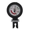 Nylon Inflatable Boat Air Pressure Gauge Barometer for Kayak Raft Black