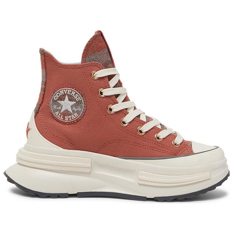 Converse LIFESTYLE Comfortable Versatile Trendy High-top Canvas Shoes Unisex Brick Red