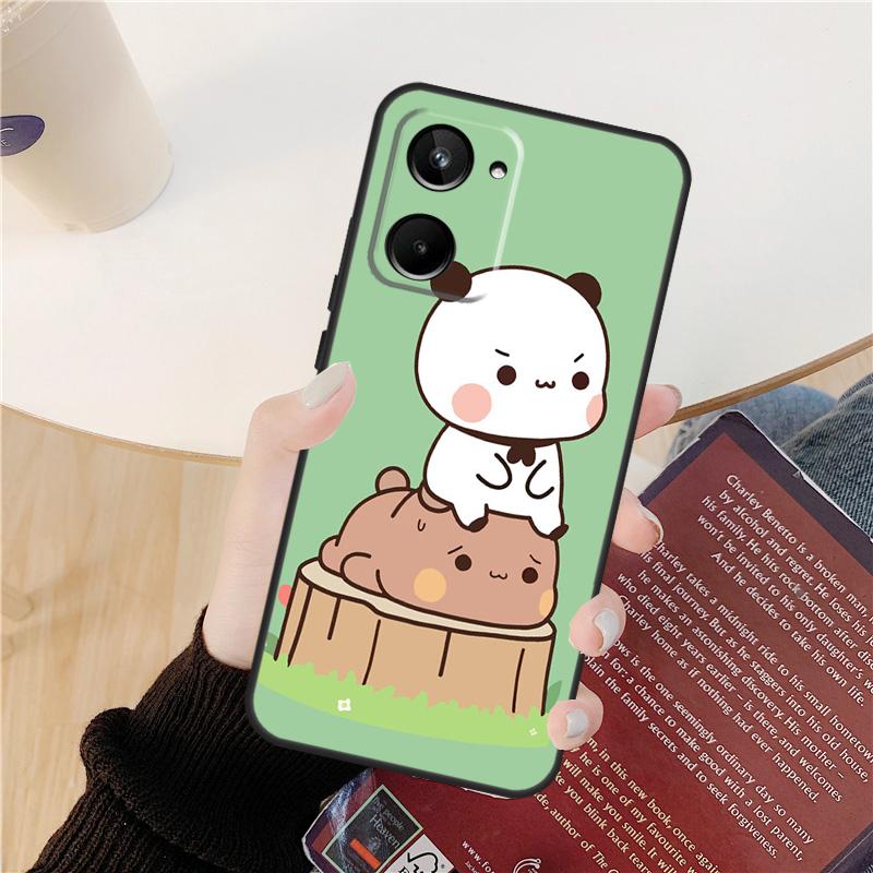 Милый чехол BuBu DuDu для Realme 10 Pro Plus 8 9 GT Neo 3 5 2 Pro 3T 2T C21 C30 C31 C33 C35 C55 C25Y C21Y