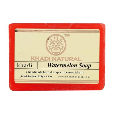 Натуральное мыло ручной работы с Арбузом: для увлажнения кожи (125 г), Watermelon Soap Hand made,