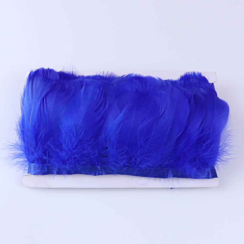 Средний плавучий край ткани 8-10 см, реквизит для сценической съемки, многоцветное гусиное перо 
