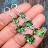 Beautiful Tsavorite Gemstone Handmade 925 Sterling Silver Jewelry Earring