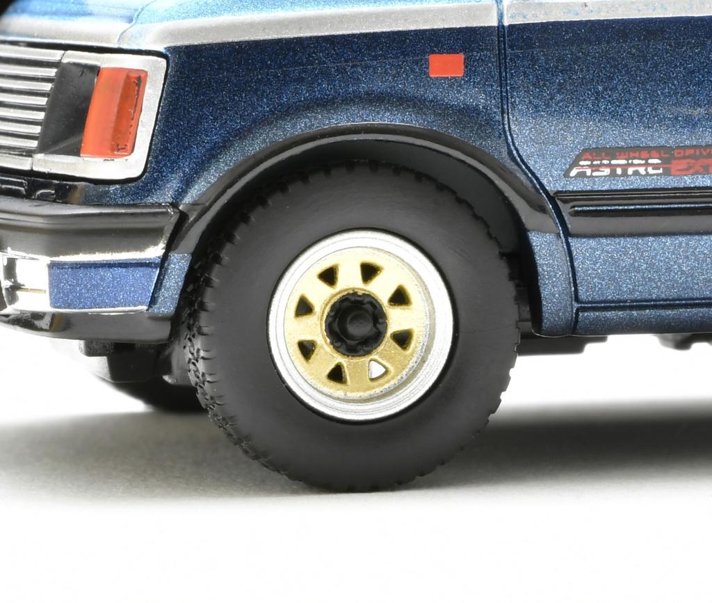 Tomica Limited Vintage Neo Chevrolet Astro LT AWD Light 94 Year Finished Product LV-N325b Blue/Navy