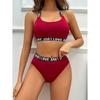 Burgundy Sexy Pure Desire Underwear Set Bra Gathers Women, European and American Fashion Tight Sexy Lace