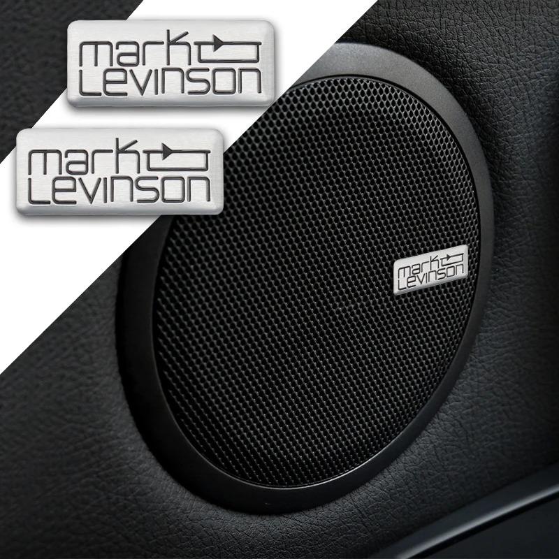 3D Алюминиевый Значок-Эмблема Mark Levinson для Стилизации Автомобиля Наклейки на Динамики Автомобильного Аудио для Lexus GX460 IS250 RX IS Sport LX570 IS300 LS46BD8