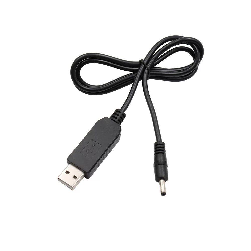 USB Boost Cable: Power Bank to 9V/12V Router/Modem Conversion Cord