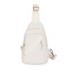 2025 new multi-functional trend women's breast bag fashion casual nylon cloth shoulder small backpack chest small satchel