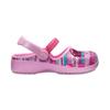 Crocs Детские сандалии с закрытым носком для улицы, сандалии, розовые 205042-6I2