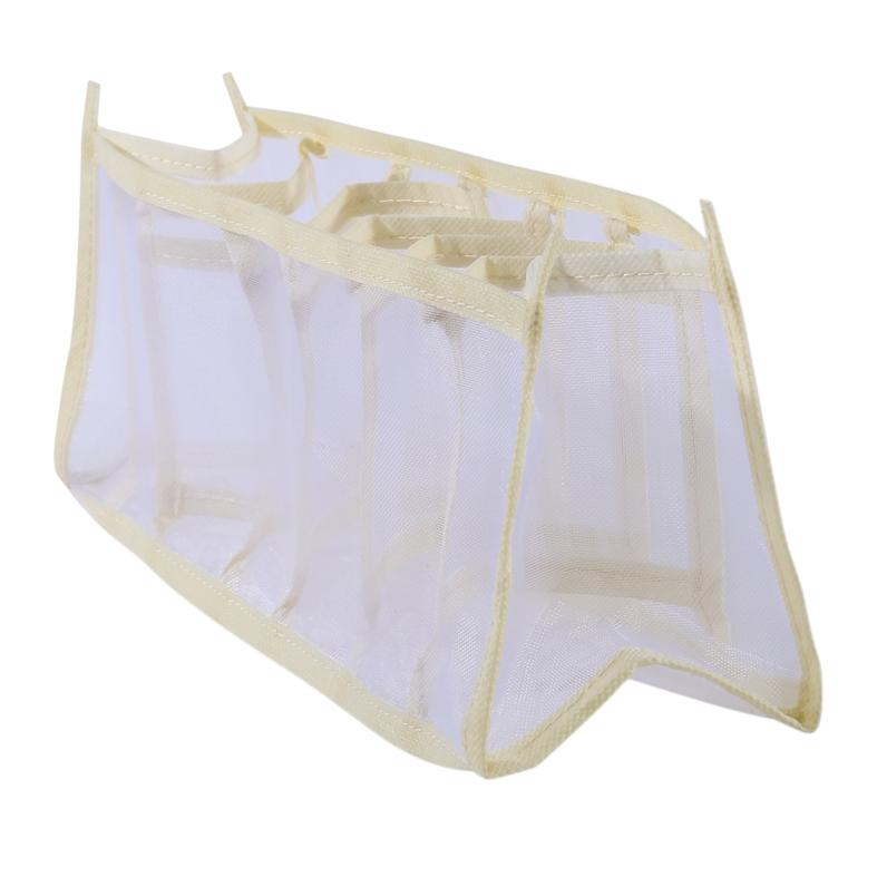Складной органайзер для нижнего белья - Разделитель для ящика с несколькими отделениями, Сумки для хранения в шкафу для бюстгальтеров и носков