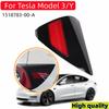 Накладка на номерной знак правого заднего фонаря 1518783-00-A Для Tesla Model Y/3 2017-2023 Задняя отделка Отражатель на крыле Заглушка порта зарядки