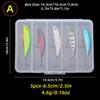 5Pcs/Box Premium Topwater Minnow Popper Fishing Lures , Hard Bait, Artificial Wobblers-Perfect for Catching Big Fish