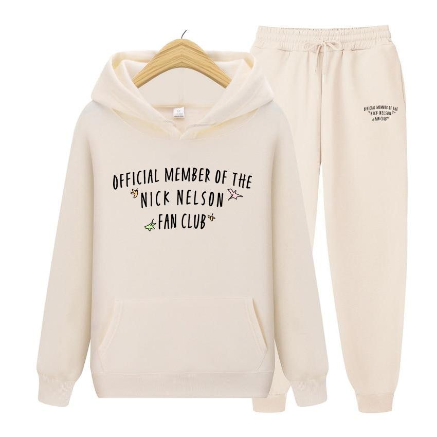 Женский комплект из двух предметов с карманами и длинными рукавами, толстовка, женские брюки с капюшоном, комплекты с капюшоном Heartstopper, модные толстовки большого размера