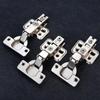 2Pcs with Screws Concealed Hinges Stainless Steel Cabinet Hinge New Door Hinges for Wardrobe Door