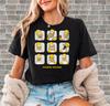 Womens The Simpsons Homer Simpson Poster Tshirt Cotton Short Sleeve Unisex Streetwear Oversized Loose Casual Stylish and Casual