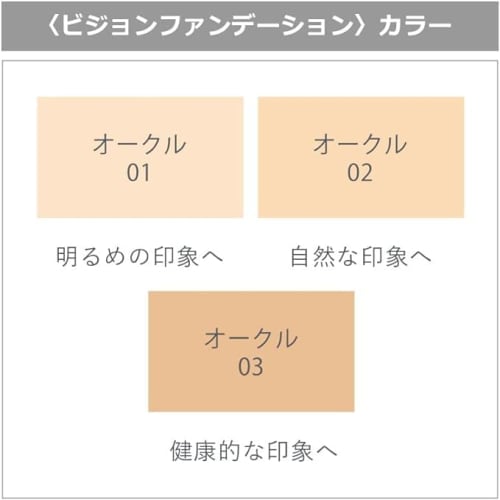 EX:BEAUTE Vision Foundation Silk Made in Japan отечественная пудра-основа (Охра 01, Заправка)