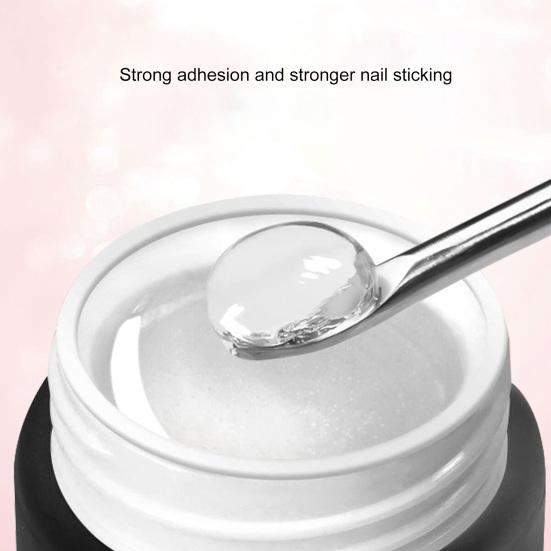 Yousheng 15 г гель-пластырь для ногтей безопасные ингредиенты не раздражающий безвредный сильная липкость быстросохнущий удлиняющий ногти самодельный клей для дизайна ногтей стразы