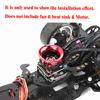 25mm 30mm Series Cooling Fan Cover Air Cooling Channel for 380 550 3650 Motor /ESC Heatsink 1/10 1/8 Sakura D3 D4 HSP  RC Car