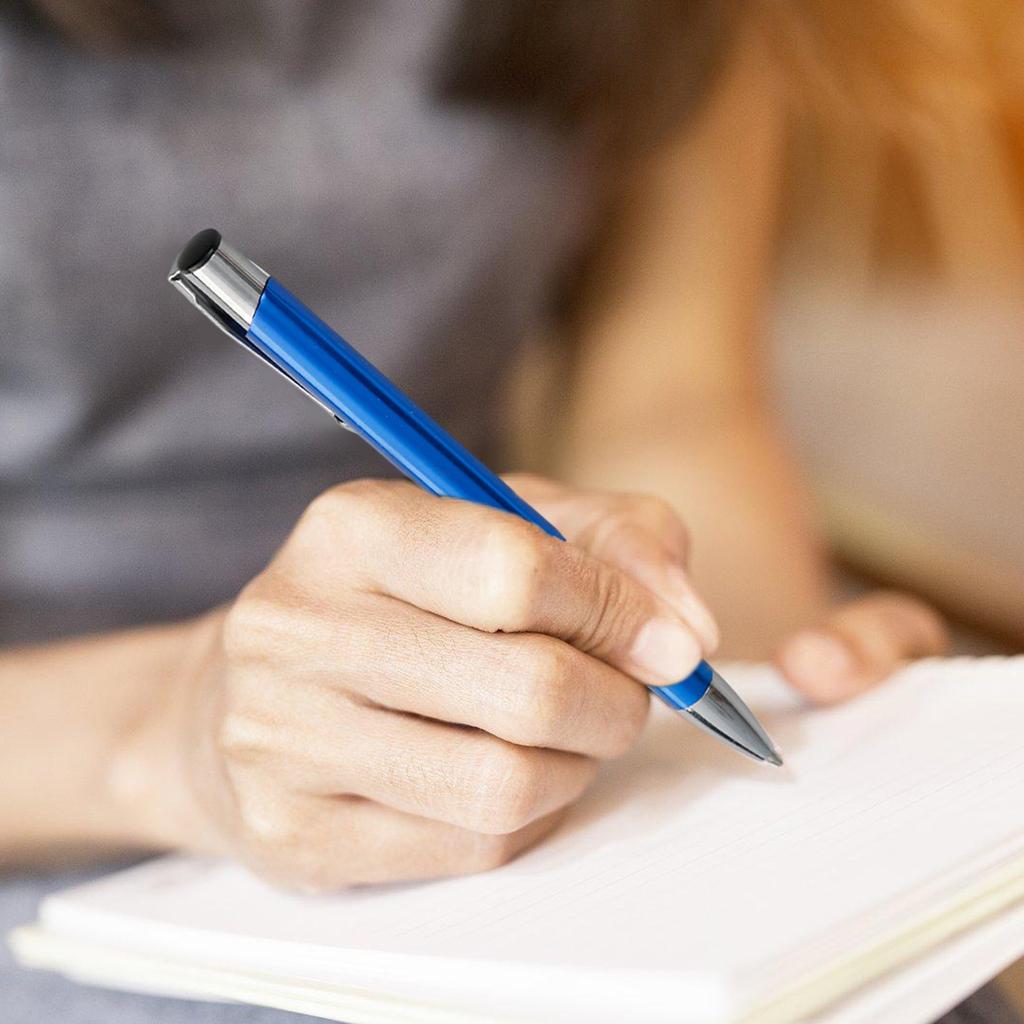 100 шт сменных стержней для шариковой ручки с выдвижной ручкой 1,0 мм, гладкие для письма, быстросохнущие, для офиса