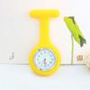 Unisex Silicone Gift Lapel Watches with Second Hand Nursing Fob Clip On Nurse Watch