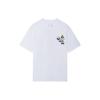 Li-Ning Casual Sports Breathable Loose Short Sleeve T-Shirt Unisex Tops White AHSS301-3