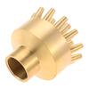 1 шт. DN25/DN40 Универсальная насадка для прудового фонтана Садовый водяной фонтан Распылитель Насадки-распылители Внутренняя резьба 1 дюйм/1,5 дюйма Латунь