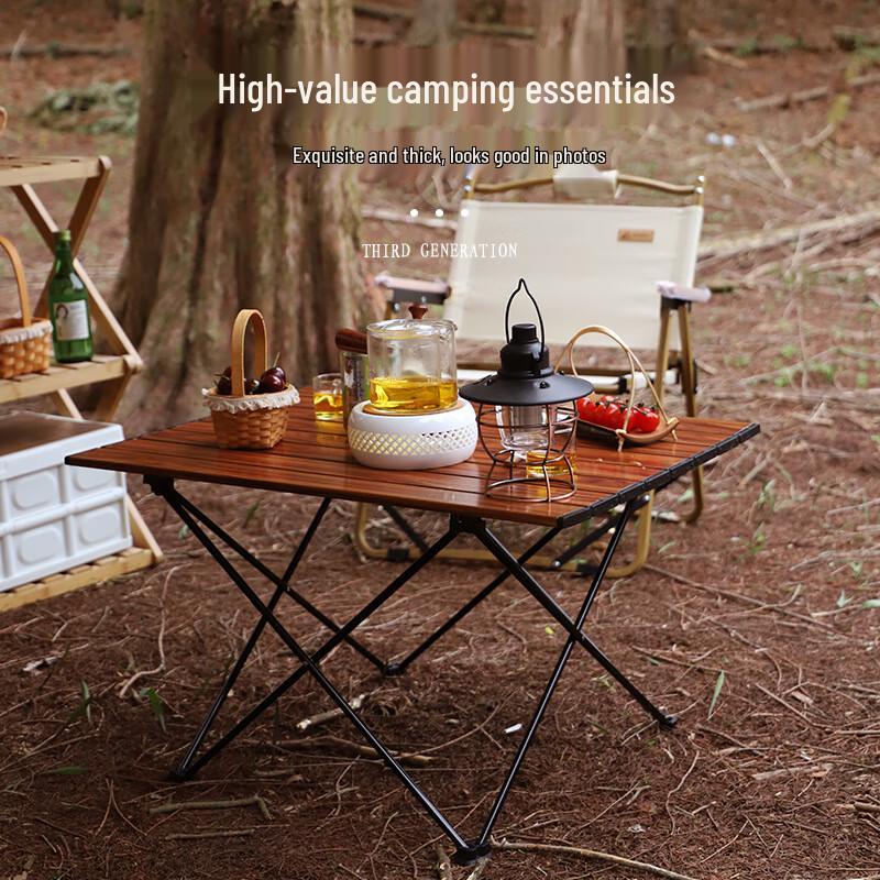 ZISIZ Portable Folding Camping Table