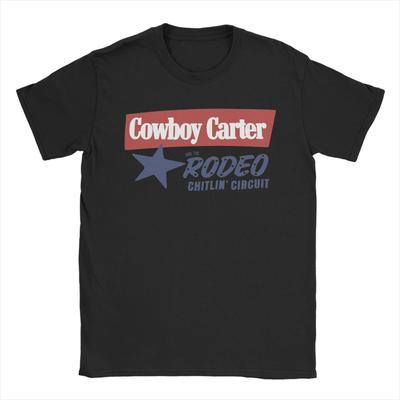 Футболка Beyonce Cowboy Carter Rodeo, мужская хлопковая мода для мужчин, футболки с круглым вырезом, футболка с коротким рукавом, летняя одежда