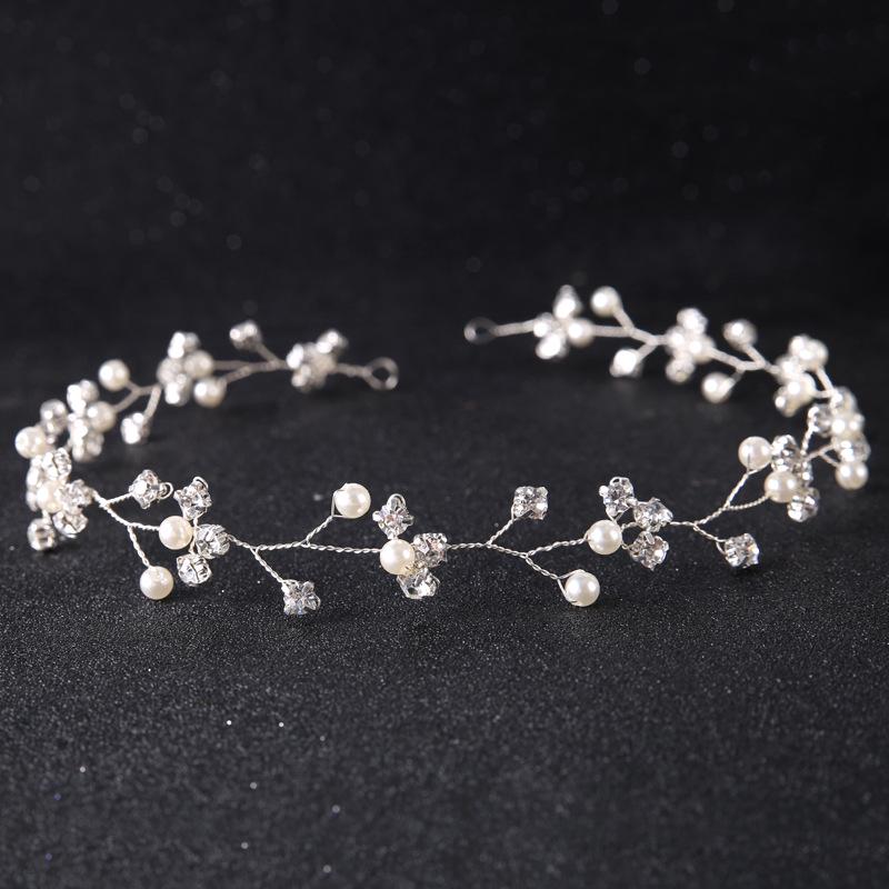 Pearl Rhinestone Bridal Headband & Children's Hair Accessories