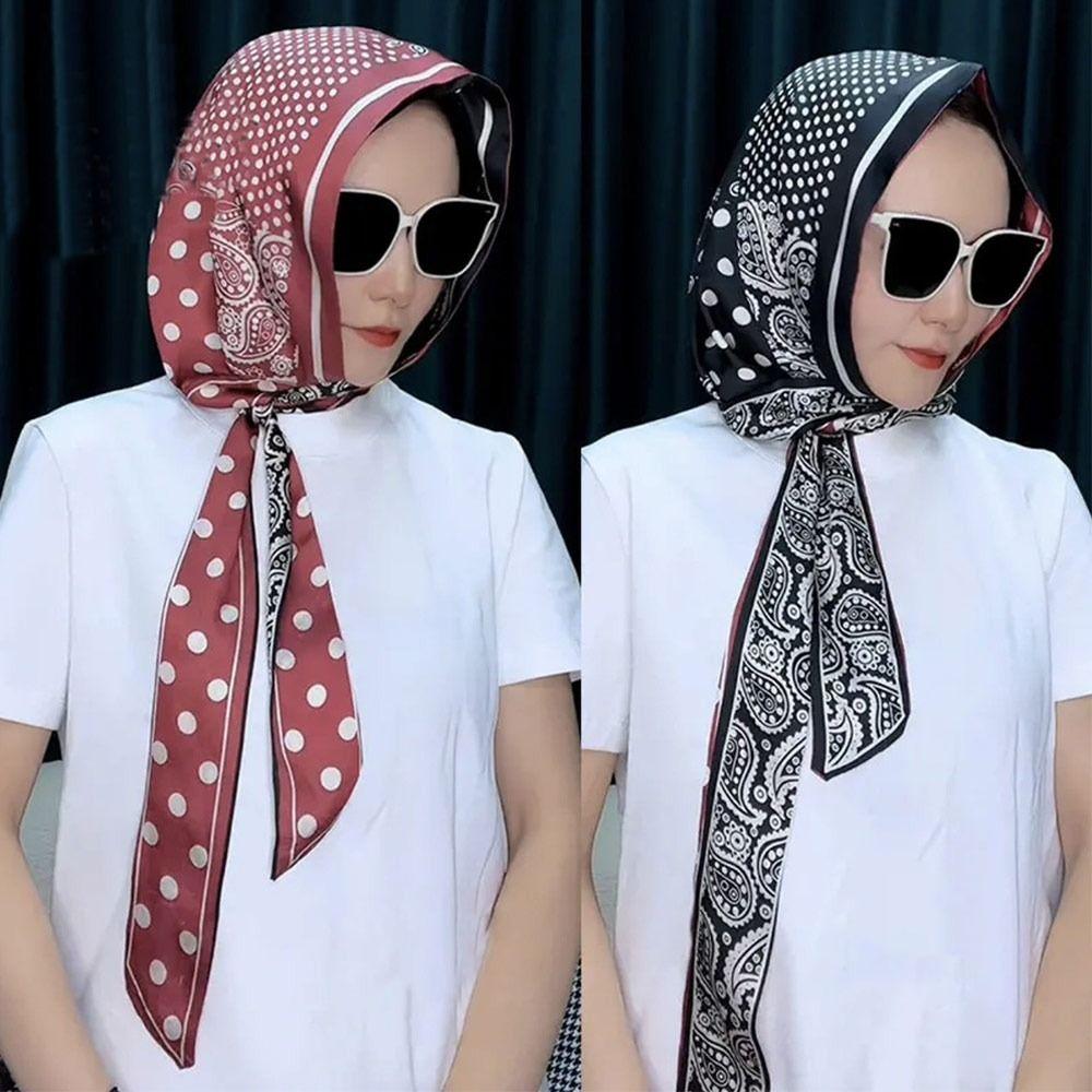 Sun-Resistant Muslim Turban Soft Headscarf Fashion Islamic Hat  Women