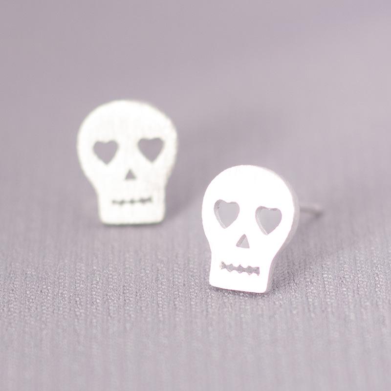 Korean Style S925 Silver Needle Stud Earrings for Women – Minimalist & Personality Design