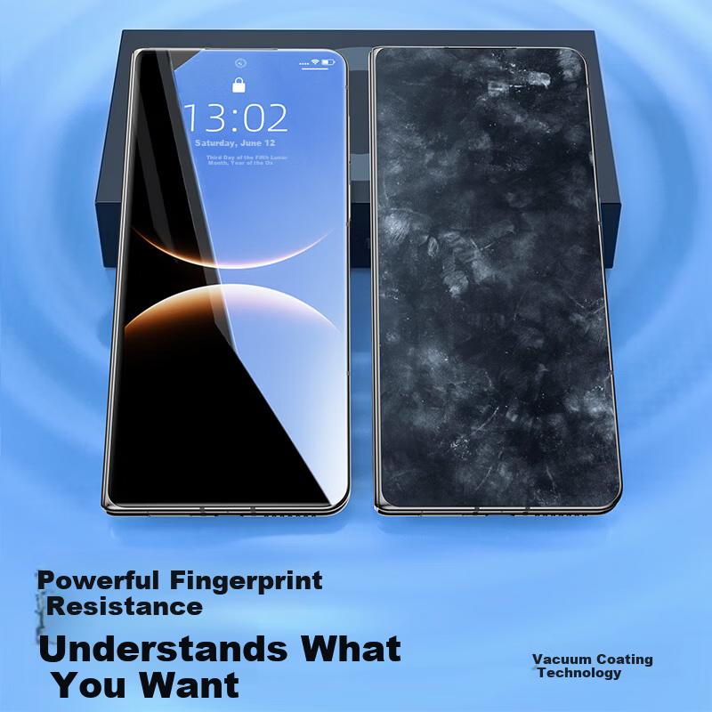 Shanmo [2-Pack] Tempered Soft Screen Protector for Huawei Mate X7, Invisible Full-Coverage HD Anti-Fingerprint Bubble-Free Protective Film