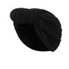 Silver Wire Cow Horn Toe Cap Autumn Winter Knot Fashion Headscarf Hat Women's Hats