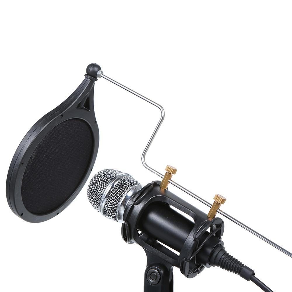Wired Studio Mic High Sensitivity Karaoke Mic Mini Size Condenser Microphone Streaming